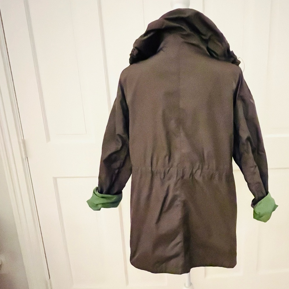 Prada Reversible Lightweight Jacket Gray Green 40 - image 6